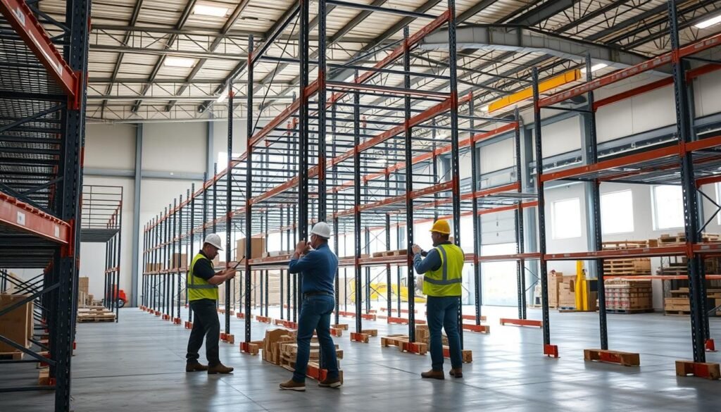experienced rack installation team