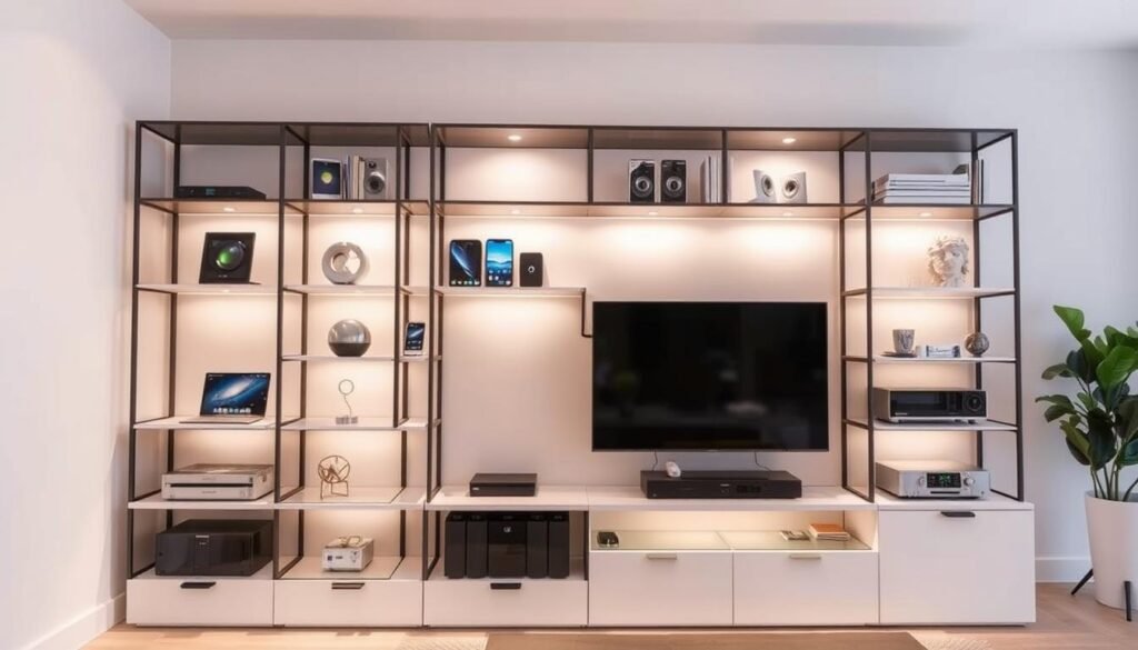 dynamic shelving setups