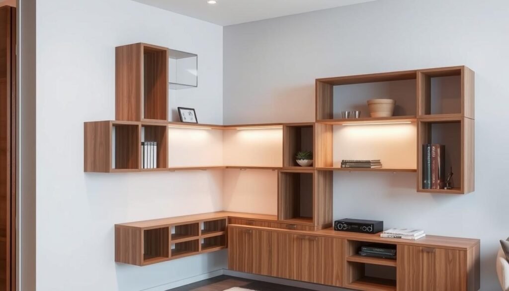 flexible shelving configurations