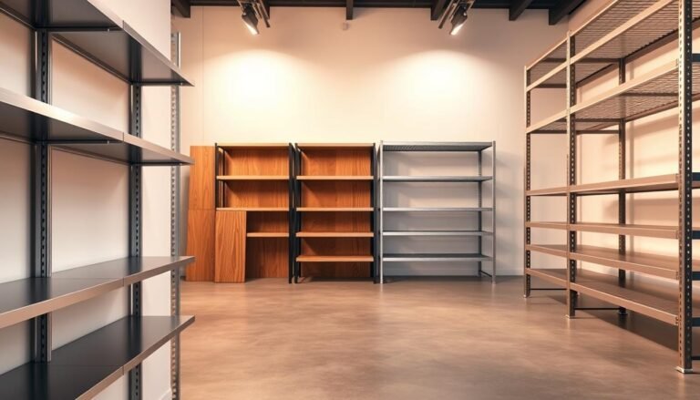 high-quality shelving materials