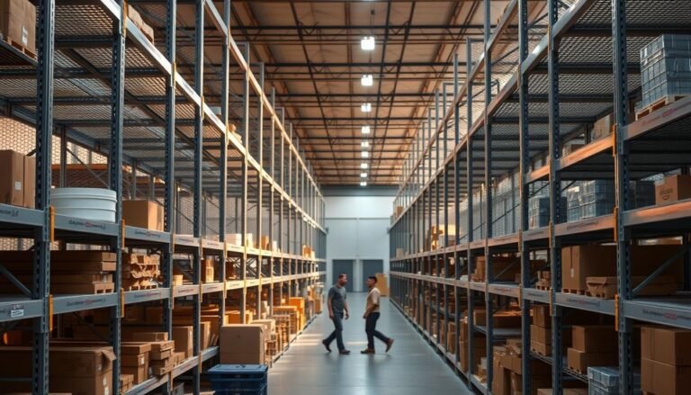 modern warehouse shelving solutions