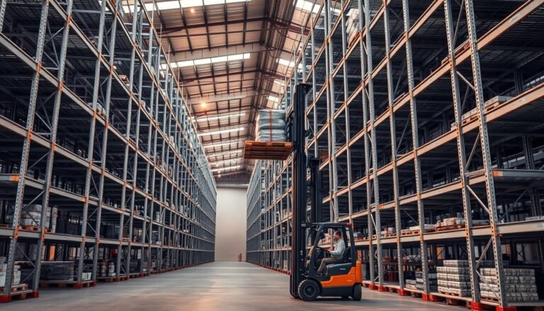 industrial warehouse racks