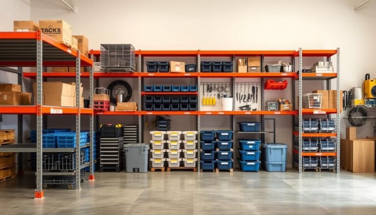 warehouse shelving accessories