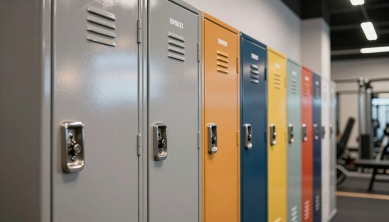 gym lockers