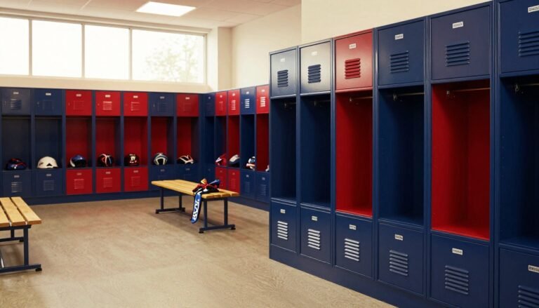 sports lockers