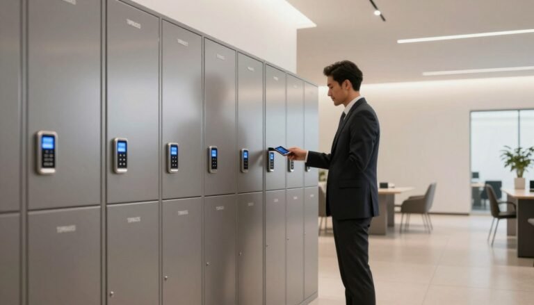 keyless lockers