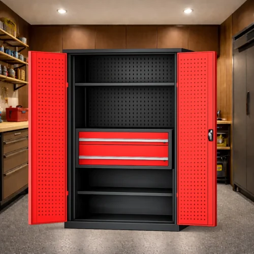 metal storage cabinet with drawers