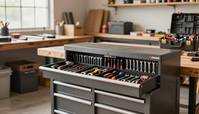 metal tool storage cabinet with drawers