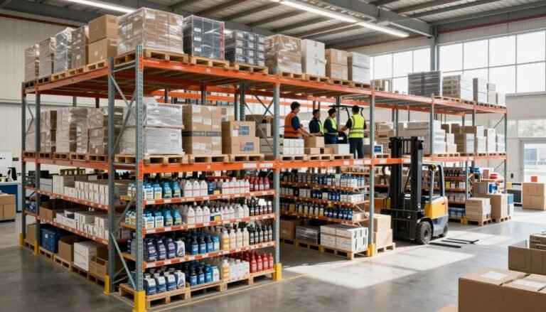 industrial pallet storage racks