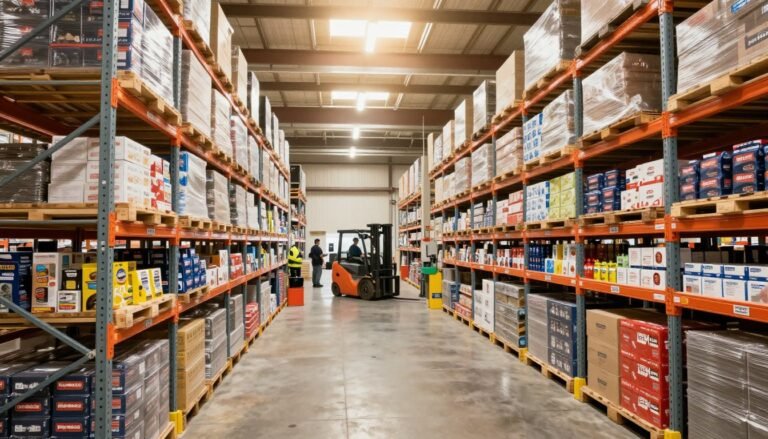 industrial pallet storage racking shelves