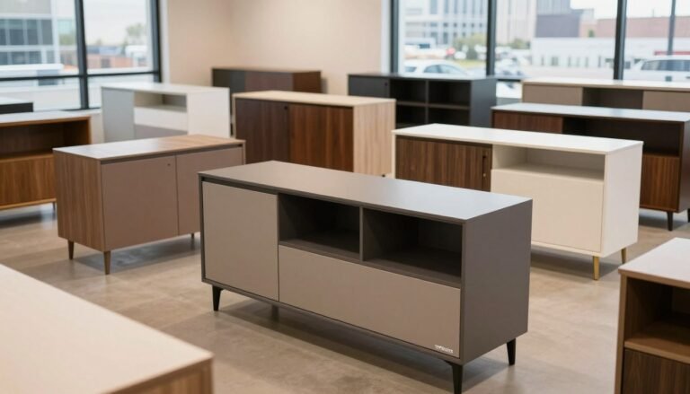 modern storage cabinets with legs